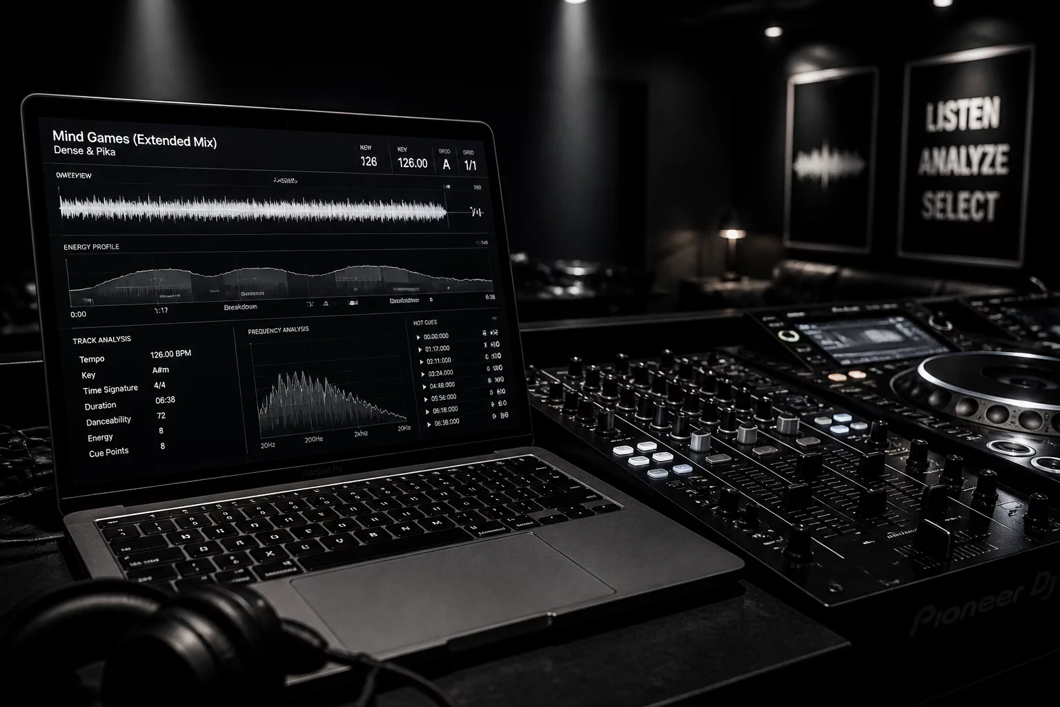 Serato History session breakdown visual log